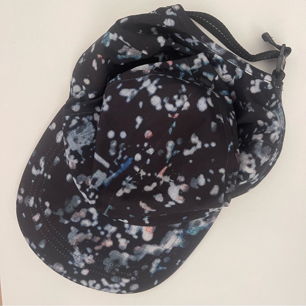 Lululemon Running Hat Black Printed